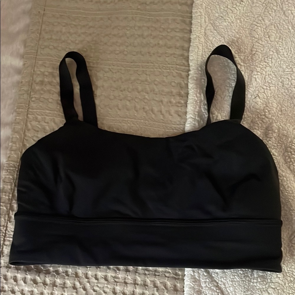 Lululemon Black Sports Bra with Adjustable Straps